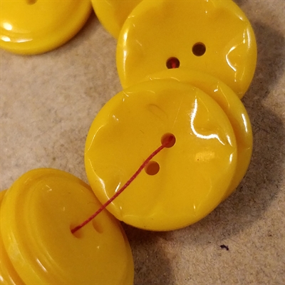 gule plastik retro knapper gamle knapper til salg